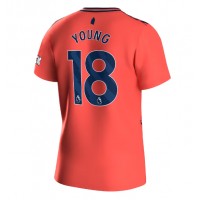 Everton Ashley Young #18 Replika Bortatröja 2023-24 Kortärmad